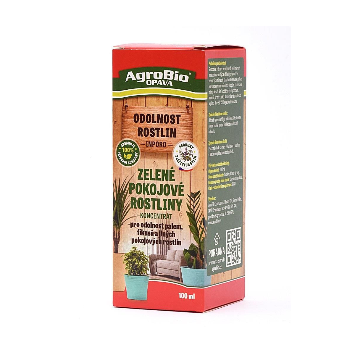 Zelené izbové rastliny - koncentrát - AgroBio - 100 ml