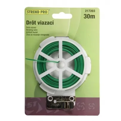 Drôtik viazací - zelený - 1 ks