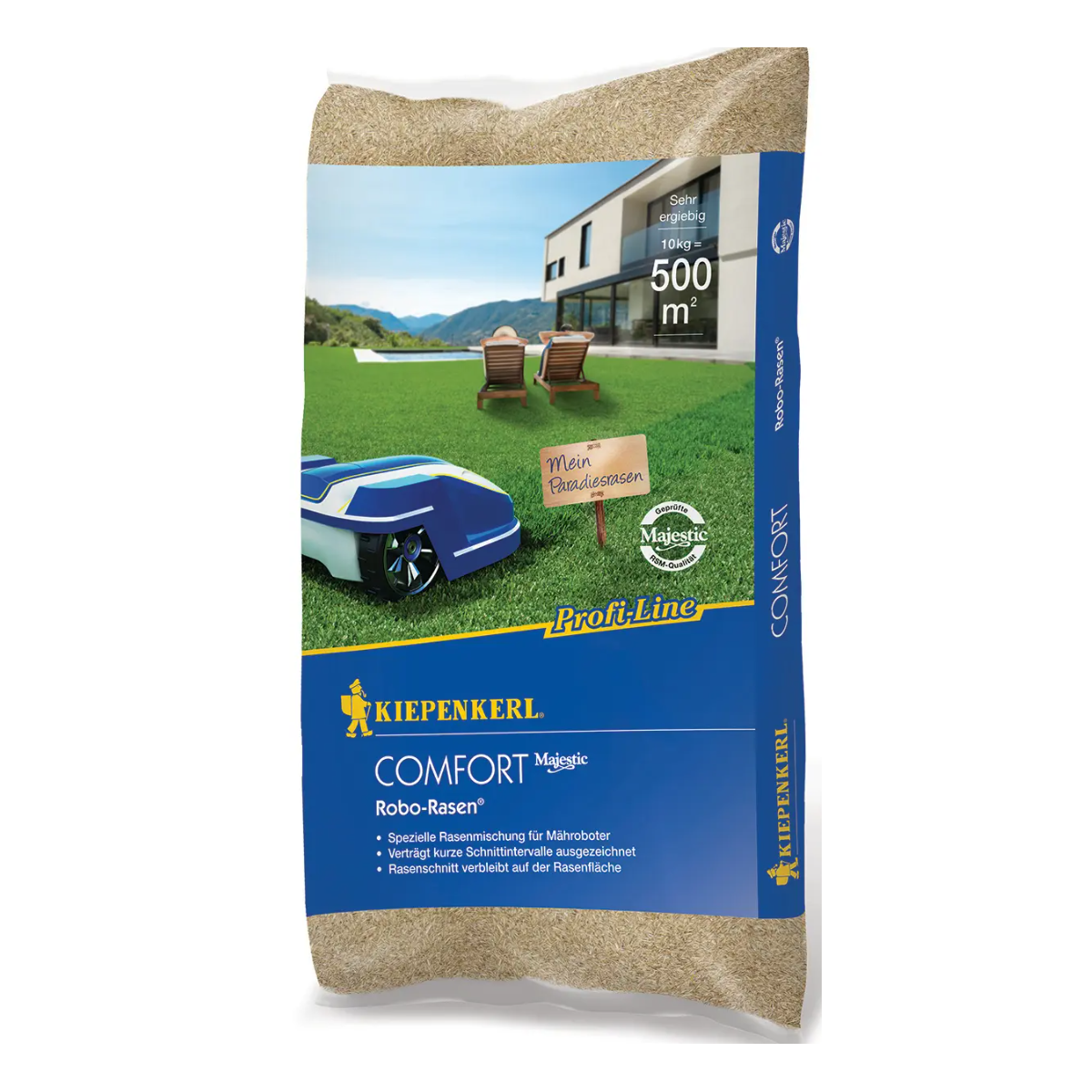 Trávnik Comfort pre robotické kosačky - Kiepenkerl - trávna zmes - 10 kg