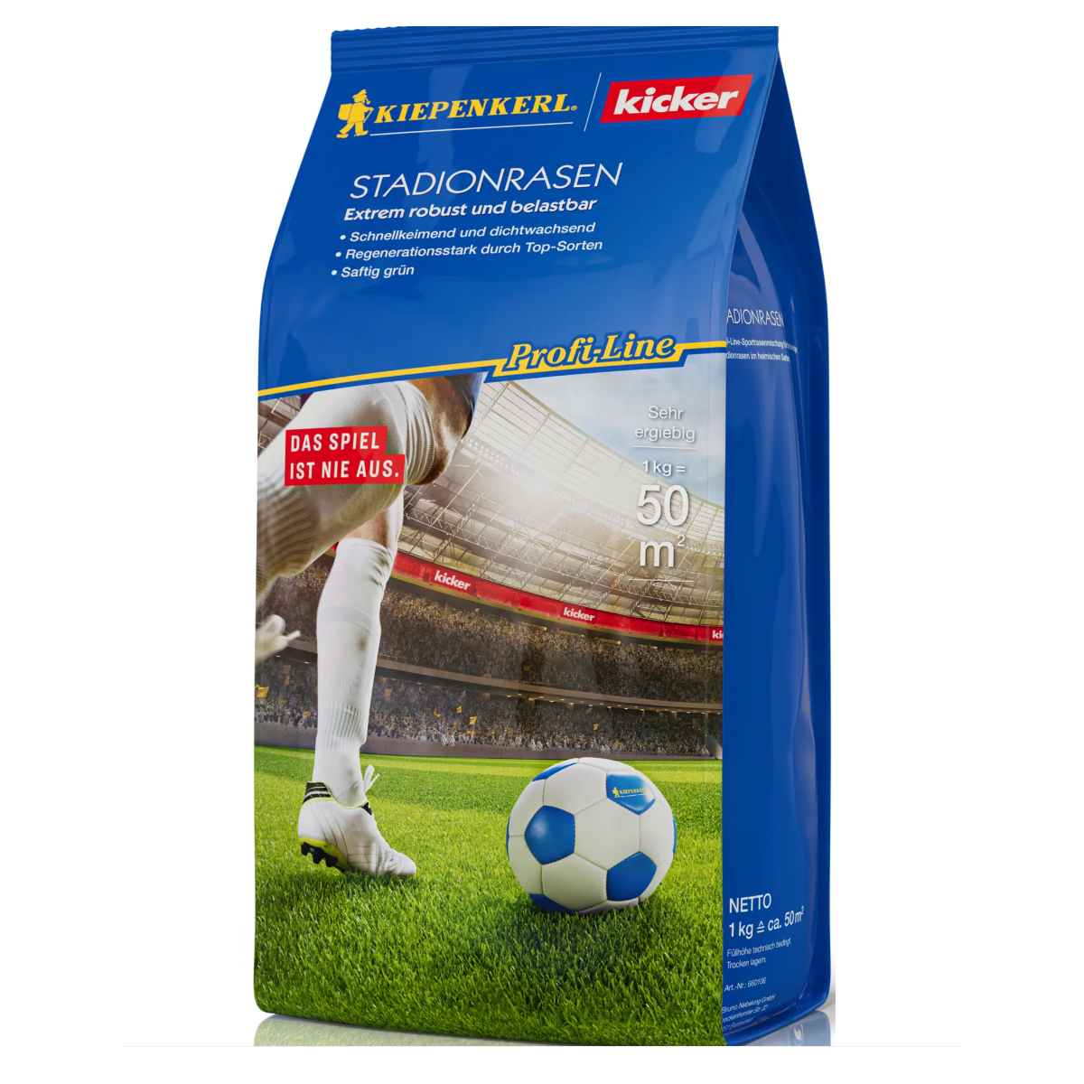 Trávnik Štadiónrasen na ihrisko - Kiepenkerl - trávna zmes - 1 kg