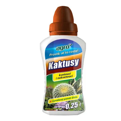 Kvapalné hnojivo pre kaktusy a sukulenty – Agro – 250 ml