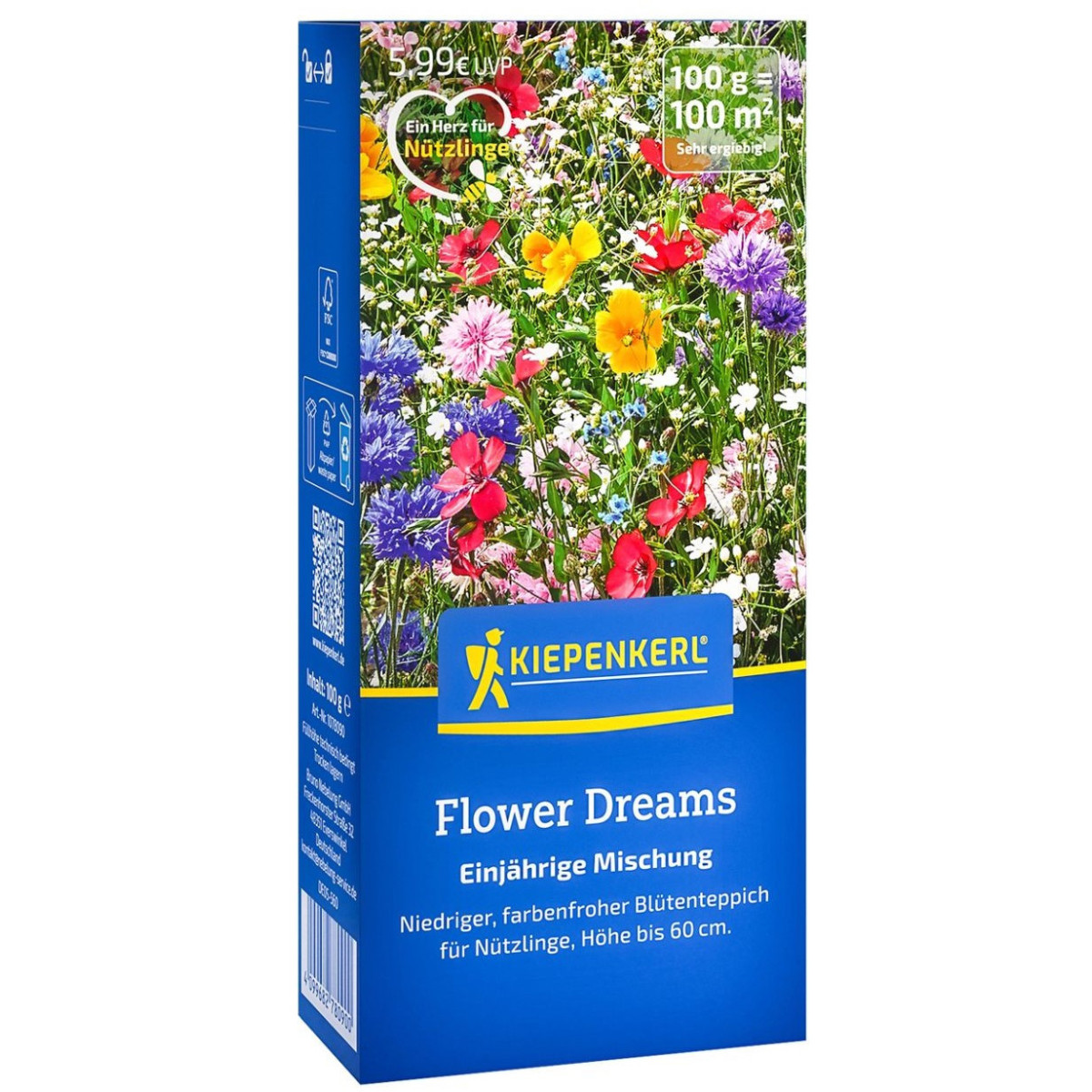 Kvetinová zmes Flower Dreams - Kiepenkerl - lúčna zmes - 100 g