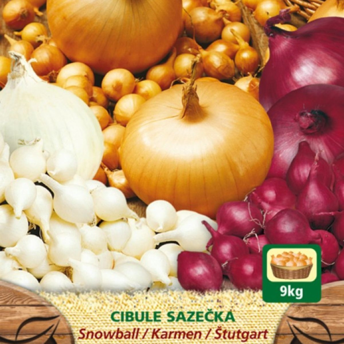 Zmes sadzačiek - Allium cepa - 3 druhy - 150 g