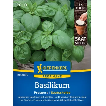 Semená bazalky Prospera - výsevný disk - 5 ks