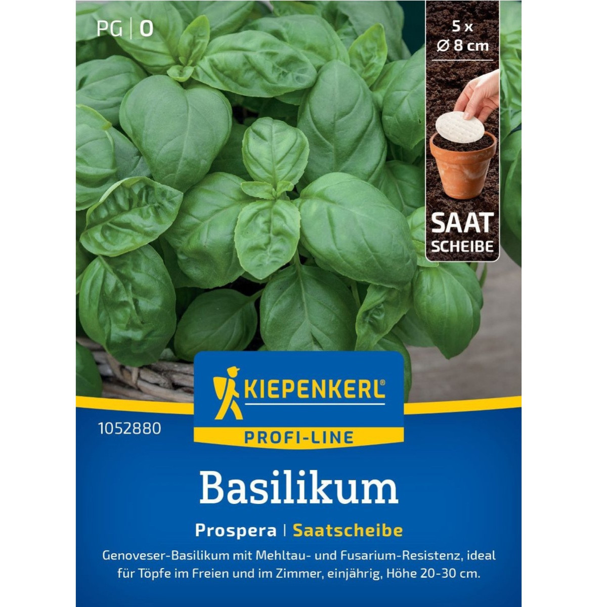 Semená bazalky Prospera - výsevný disk - 5 ks