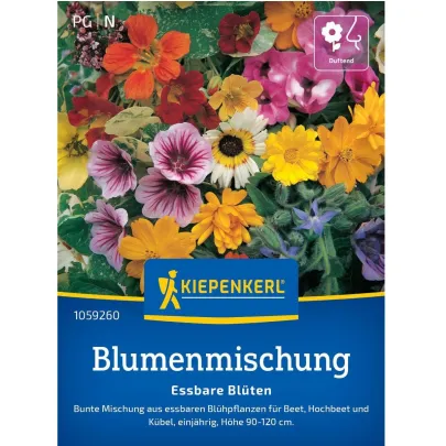 Zmes kvetín - jedlé kvety - Kiepenkerl - lúčna zmes - 1 ks