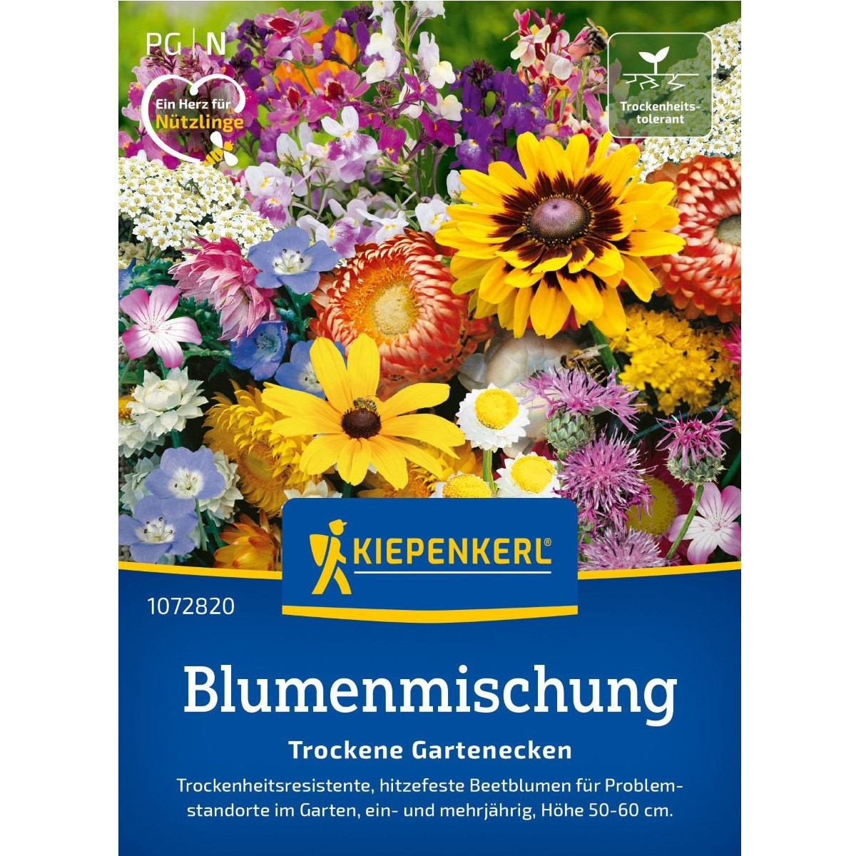 Kvetinová zmes záhradné suché kúty - Kiepenkerl - lúčna zmes - 1 ks