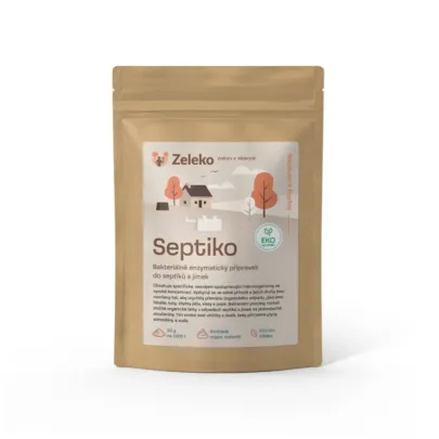 Septiko - baktérie do septikov a nádrží - Zeleko - 300 g