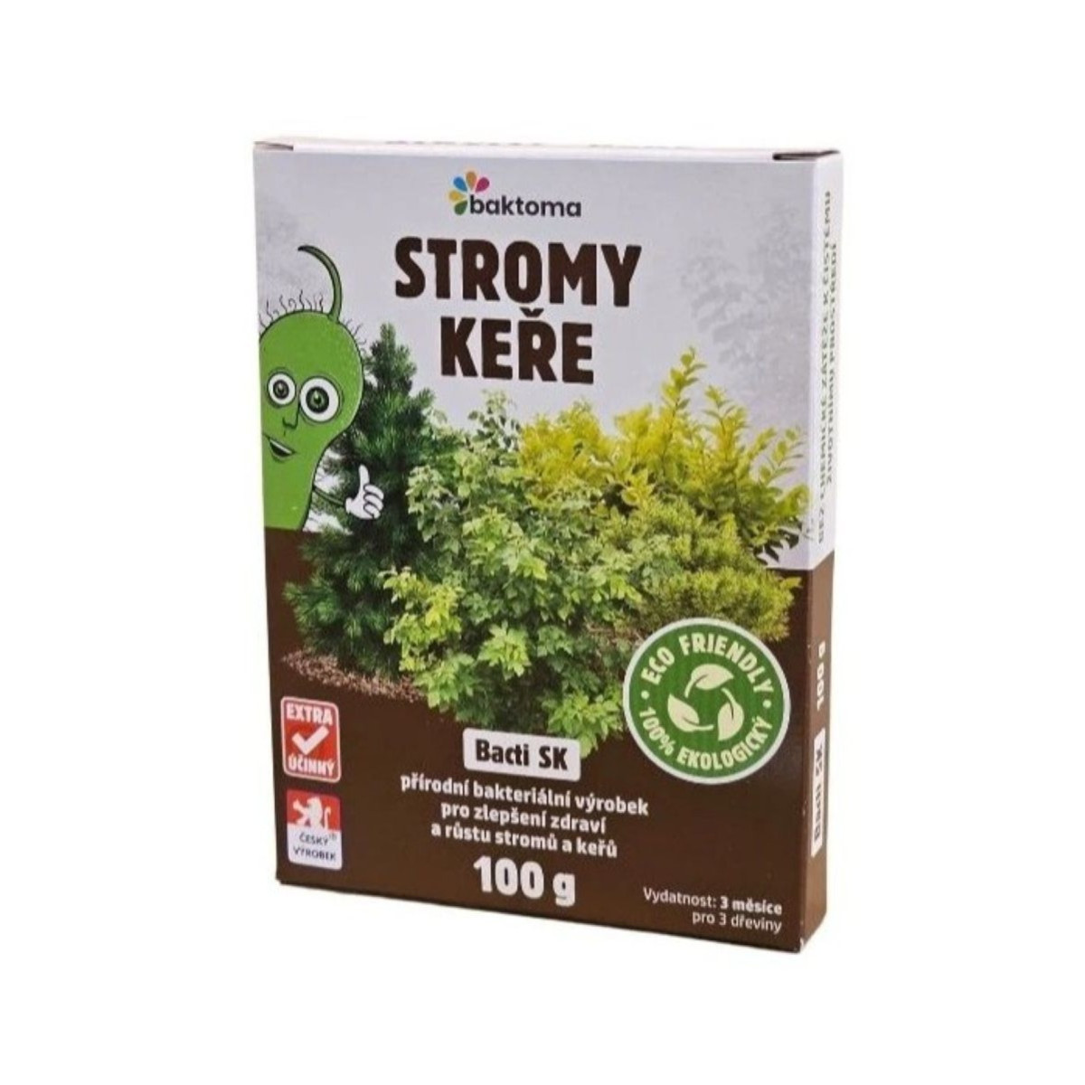 Stimulátor zdravia rastlín pre stromy a kríky - Bacti SK - 100 g