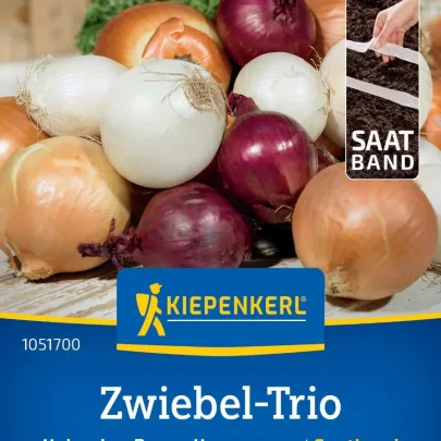 Cibuľa trio Hylander, Romy a Honeymoon - výsevný pásik - 1 ks