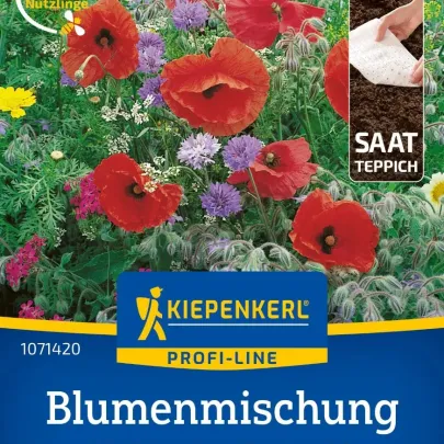 Kvetinová zmes hmyzia lúka - výsevný koberec - 15x150 cm - 1 ks