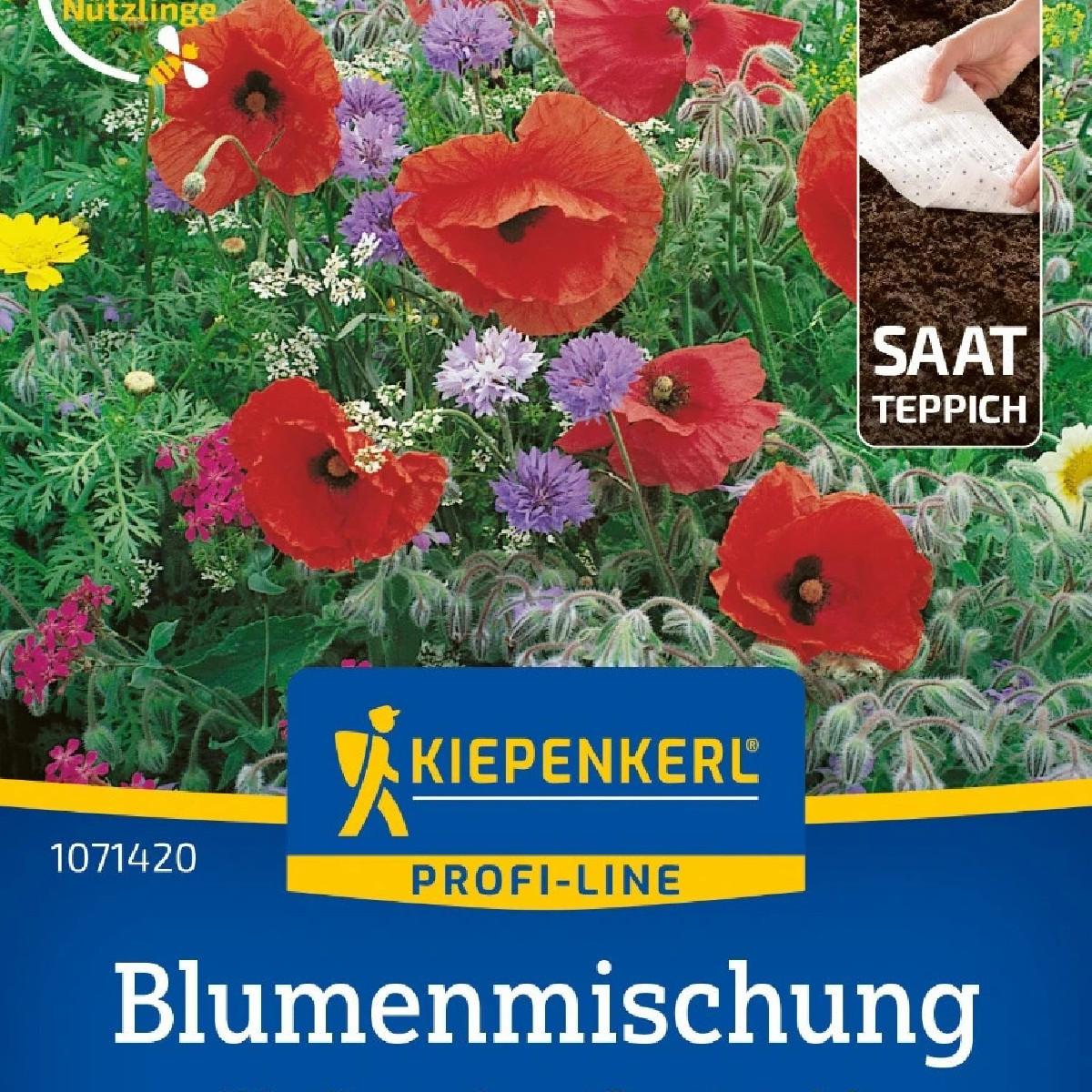 Kvetinová zmes hmyzia lúka - výsevný koberec - 15x150 cm - 1 ks