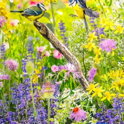 Kvetinová zmes - Divoký vtáčí raj - Kiepenkerl - lúčna zmes - 1 ks