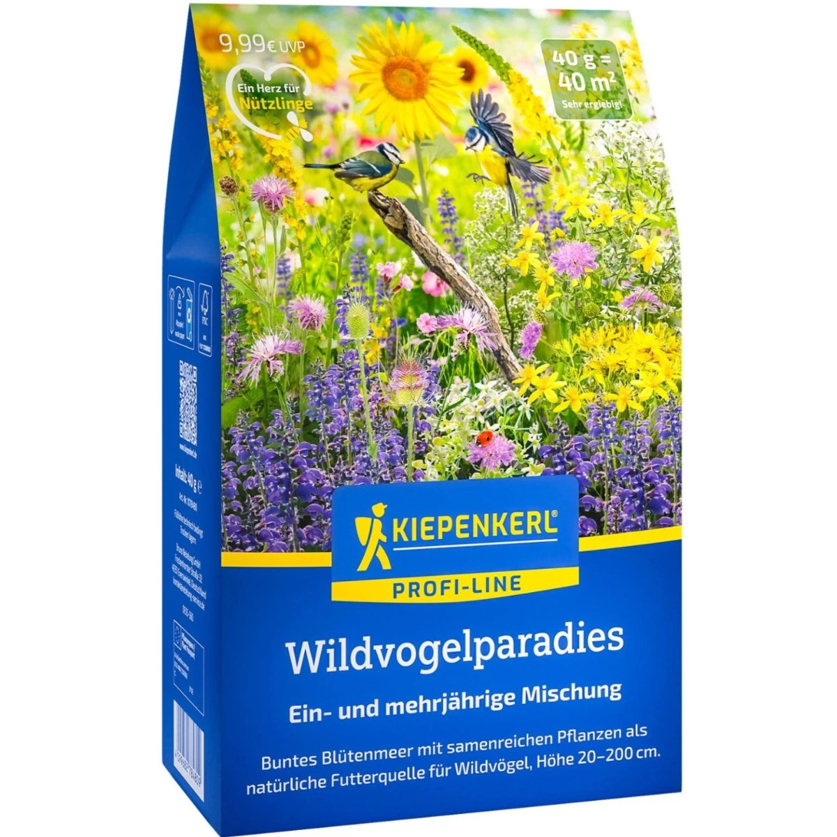 Kvetinová zmes - Divoký vtáčí raj - Kiepenkerl - lúčna zmes - 1 ks