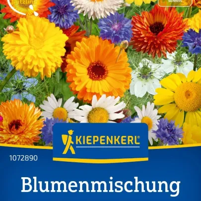 Kvetinová zmes - Divoké a záhradné kvety - Kiepenkerl - lúčna zmes - 1 ks