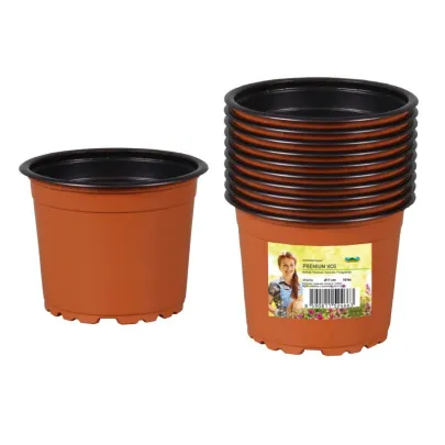 Sadbový plastový kvetináč PREMIUM - 11 cm - 10 ks