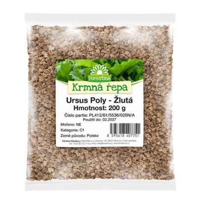 Krmná repa Ursus Poly žltá - Beta vulgaris - semená - 200 g