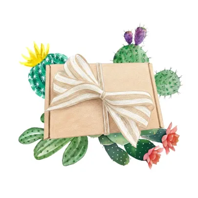 Balíček pre pestovateľov kaktusov - darčeková súprava semien