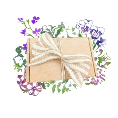 Balíček semien kvetov do kvetináča - darčeková súprava semien