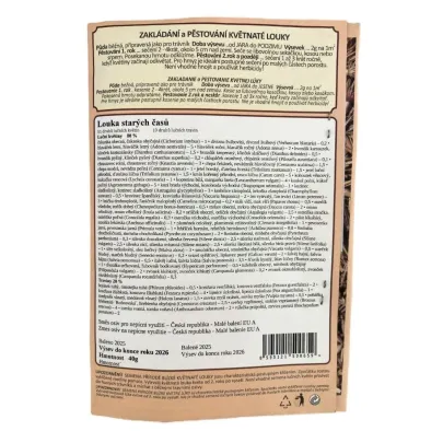 Lúka starých čias - Planta Naturalis - lúčna zmes - 40 g