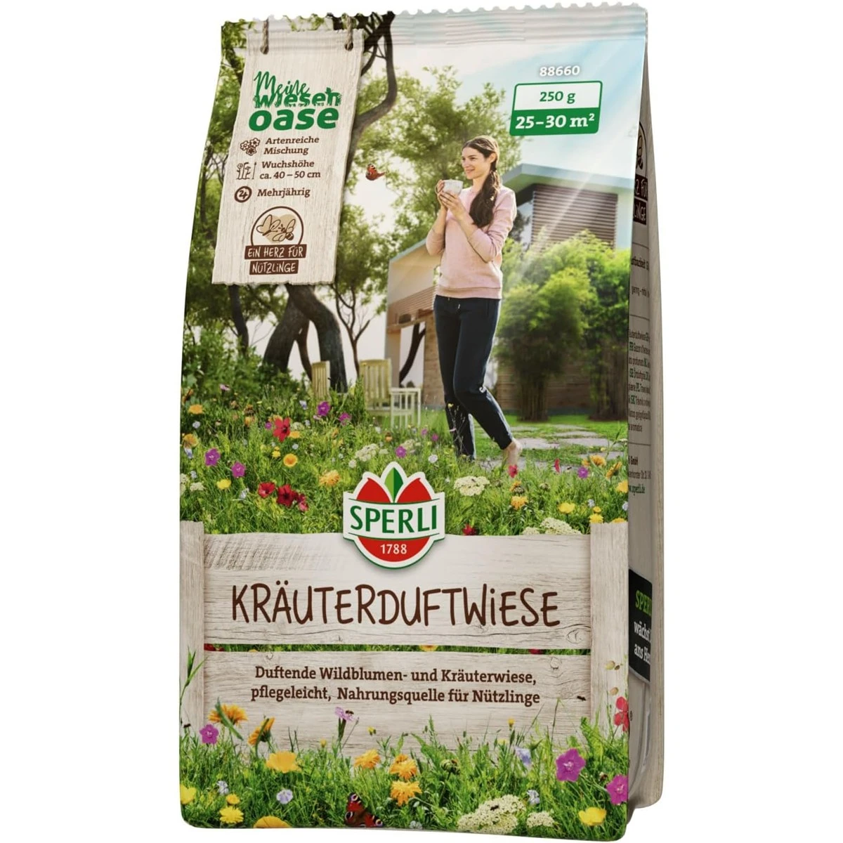 Bylinková vonná lúka - semená - Sperli - 250 g