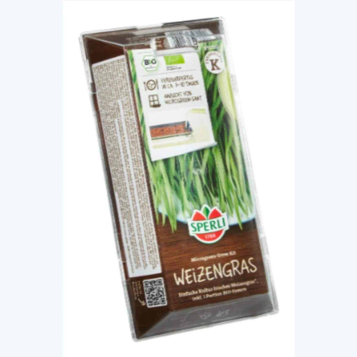 BIO microgreens súprava - mladá pšenica, pšeničná tráva - Sperli - 1 ks