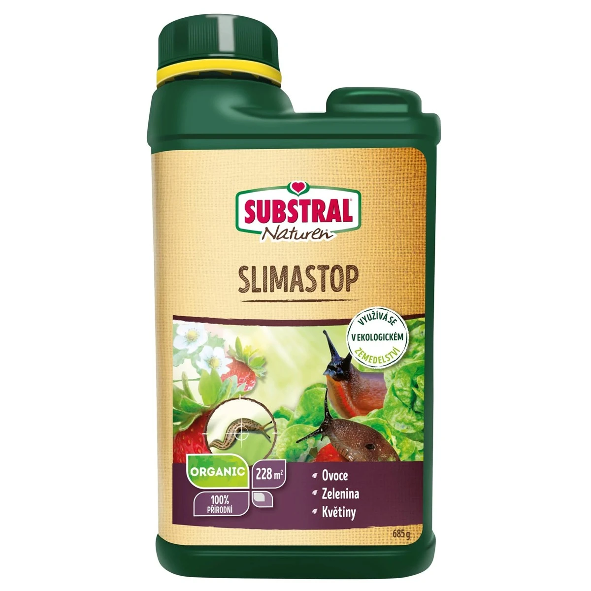 Slimastop - proti slimákom - ochrana rastlín - Substral - 685 g