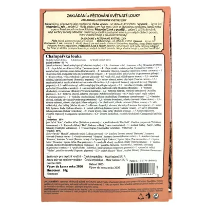 Chalupárska lúka - Planta Naturalis - lúčna zmes - 10 g