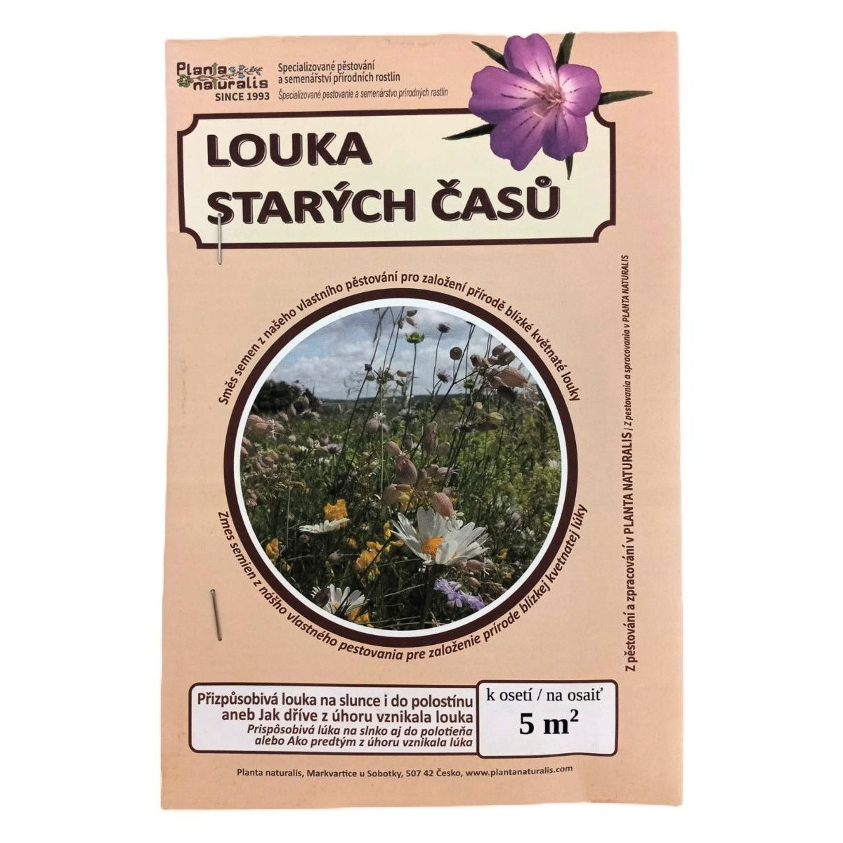 Lúka starých čias - Planta Naturalis - lúčna zmes - 10 g