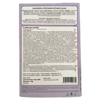 Lúka pre motýle - Planta Naturalis - lúčna zmes - 10 g