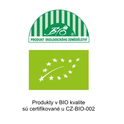 Produkty v BIO kvalite sú certifikované u CZ-BIO
