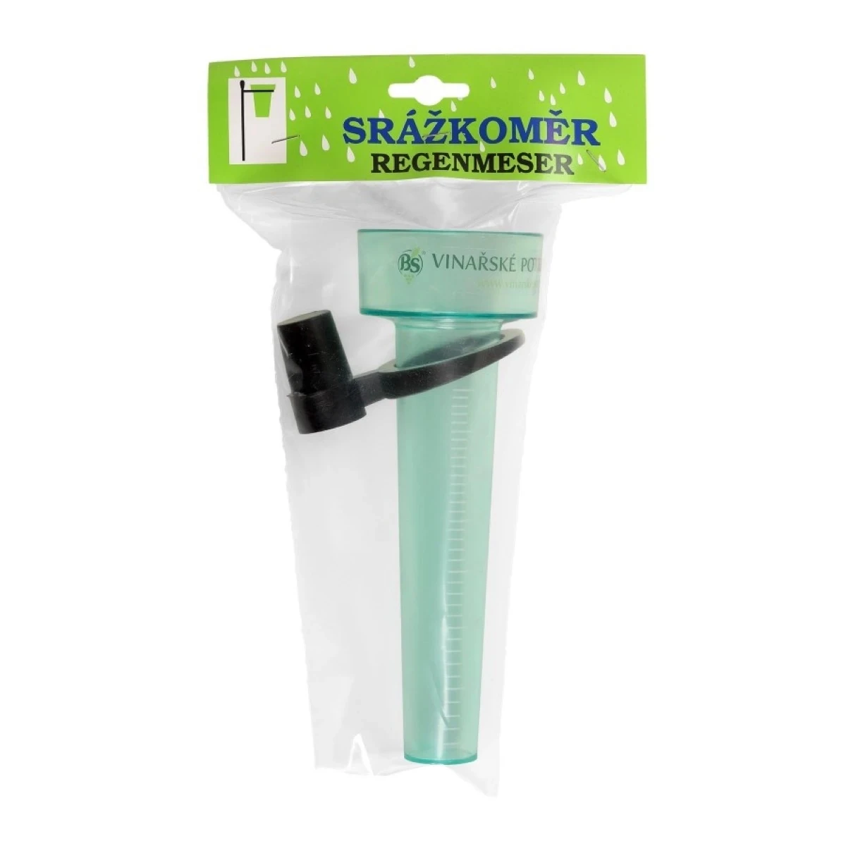 Zrážkomer s držiakom - 1 ks