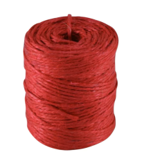 Juta - jutový povrázok na cievke - červený - Strömshaga AB - 70 m - 1 ks