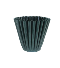 Kovový kvetináč Ronja - zelený - veľ. L - Strömshaga AB - 1 ks