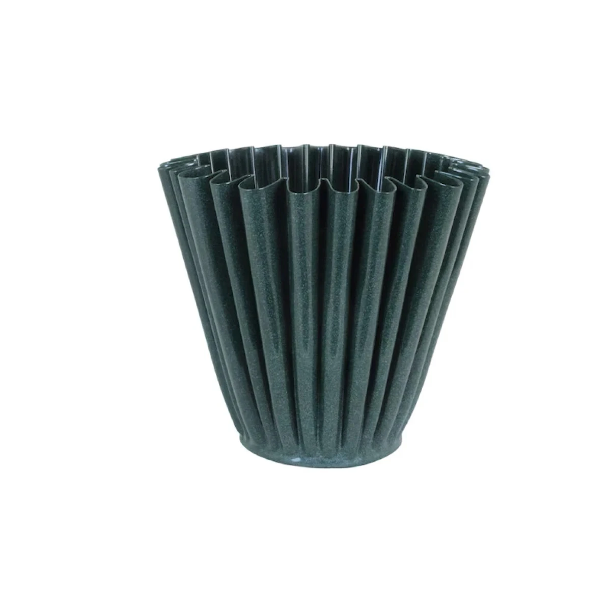 Kovový kvetináč Ronja - zelený - veľ. L - Strömshaga AB - 1 ks