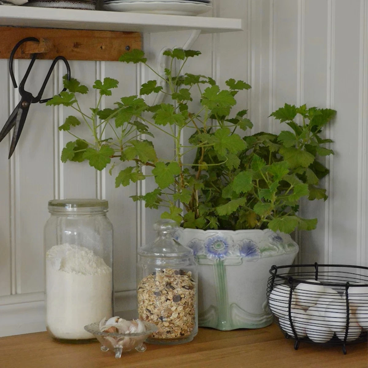 Štýlový drôtený košík - čierny - malý - Strömshaga AB - 1 ks