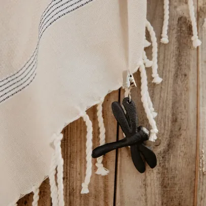 Závažie na obrus v tvare vážky - Strömshaga AB - súprava 4 ks