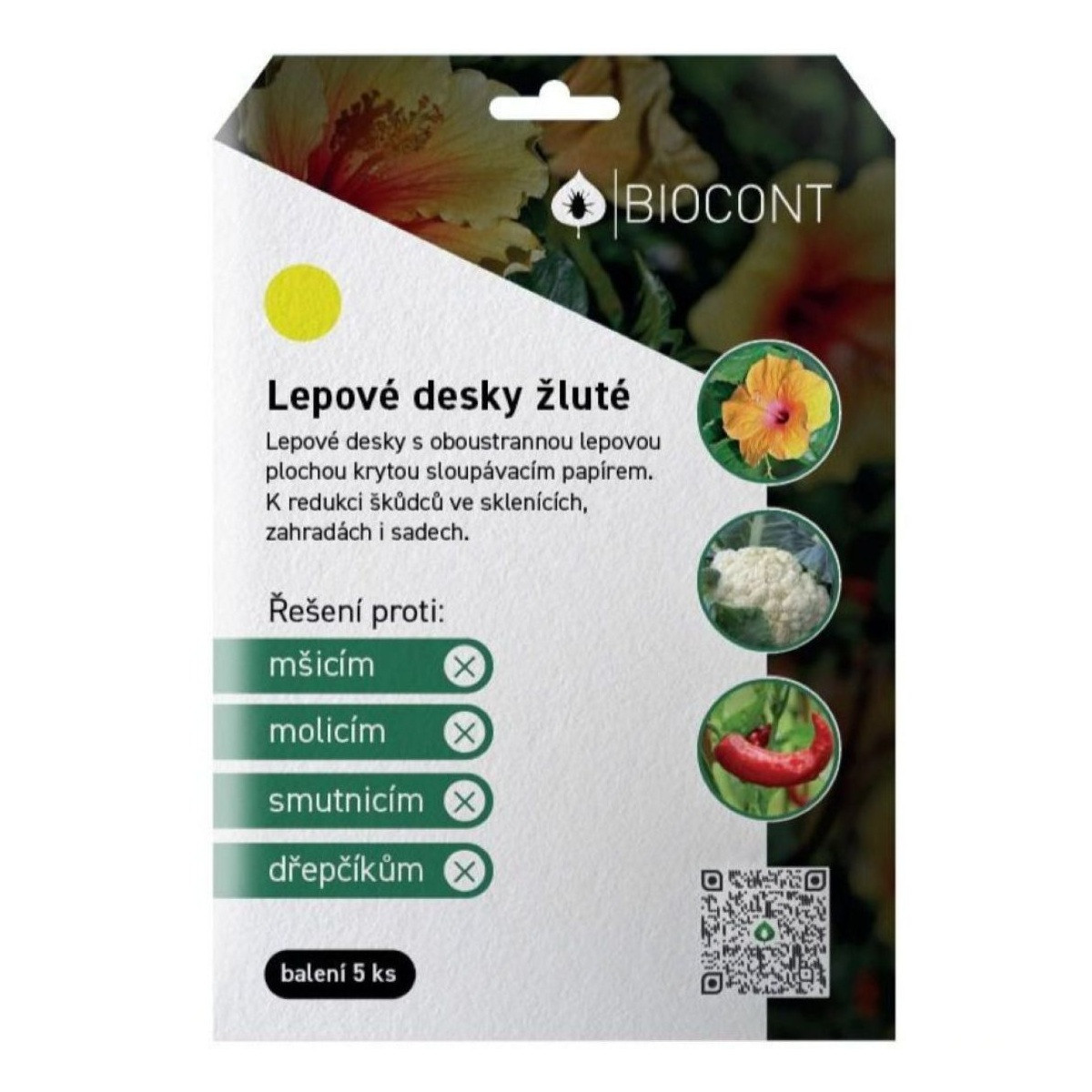 Lepiace dosky Biocont - 5 ks