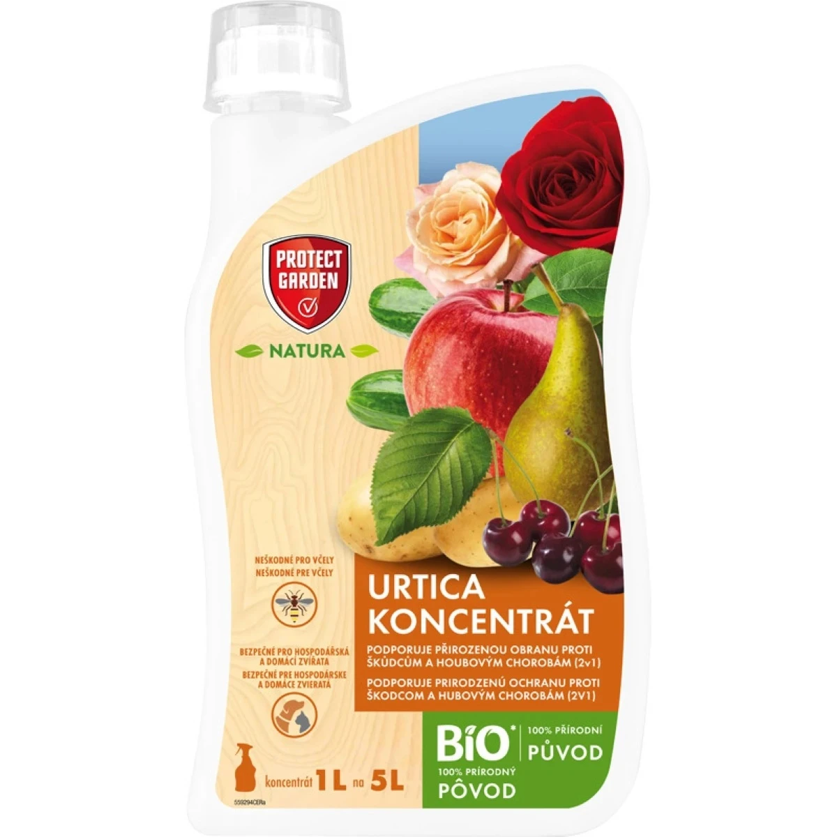 Natura žihľava koncentrát PG SBM - ochrana rastlín - SBM Life Science - 1 l