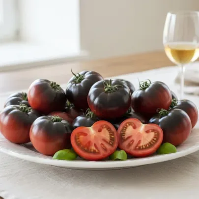 BIO Paradajka tyčková Black Beauty - Solanum lycopersicum - bio semená - 7 ks