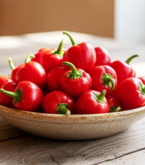 BIO Paprika Red Marble - Capsicum annuum - bio semená - 6 ks