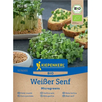 BIO Biela horčica - microgreens - 50 g