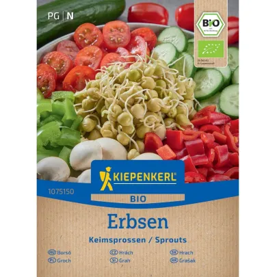 BIO Hrach siaty - bio semená na klíčenie - 50 g