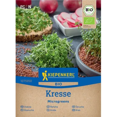 BIO Semená na klíčky - žerucha - Kiepenkerl - bio semená - 60 g