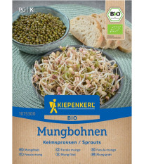 BIO Semená na klíčky - fazuľa Mungo - Kiepenkerl - bio semená - 75 g