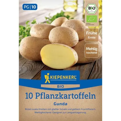 BIO sadbové zemiaky Gunda - Solanum tuberosum - zemiaky - 10 ks