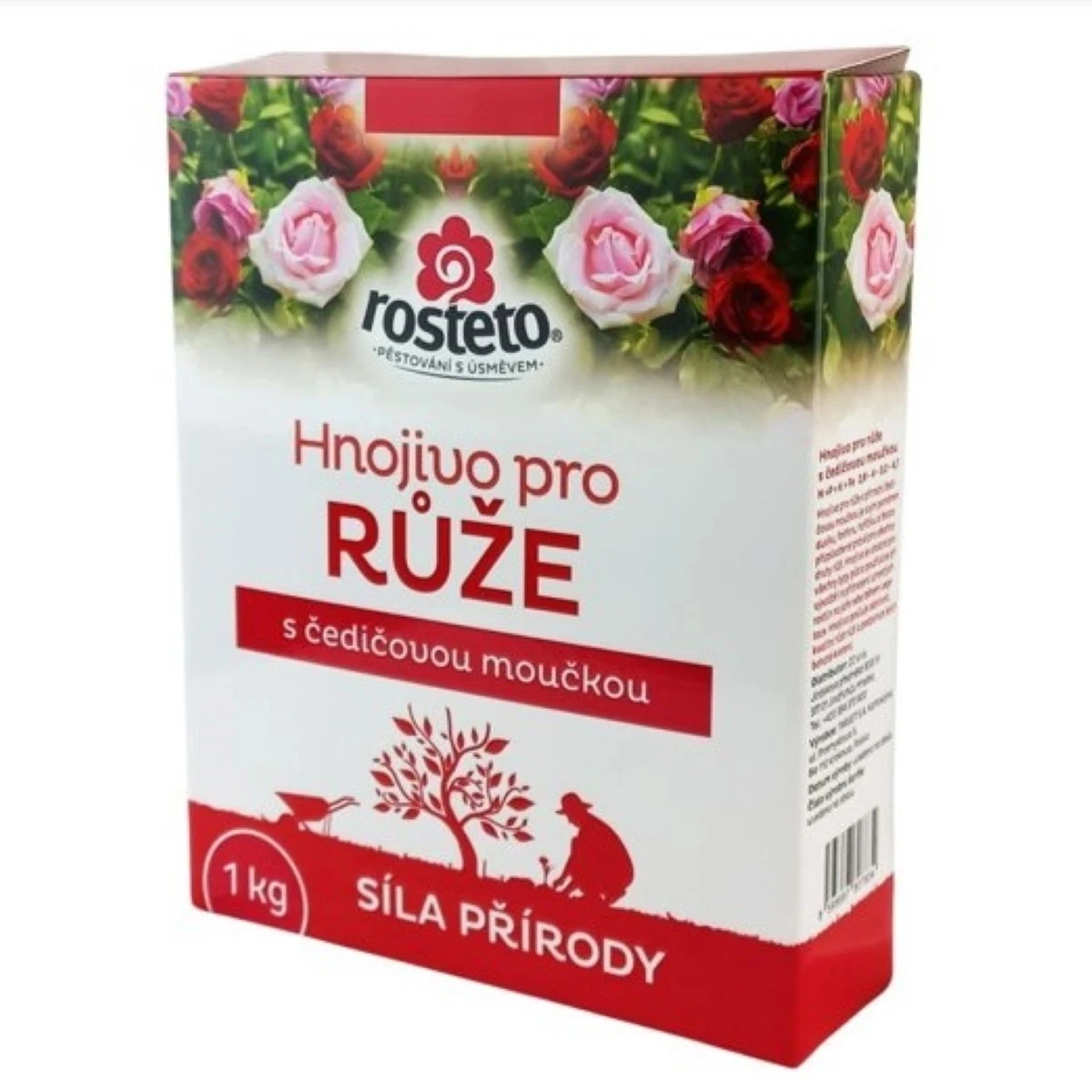 Hnojivo pre ruže s čadičovou múčkou - Rosteto - 1 kg