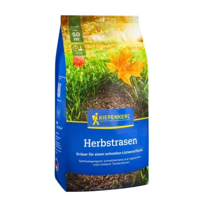 Trávnik pre jesenné dosievanie - Kiepenkerl - trávna zmes - 1 kg