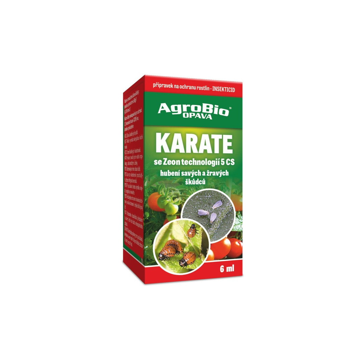 Karate so Zeon technológiou proti škodcom - ochrana rastlín - AgroBio Opava - 6 ml