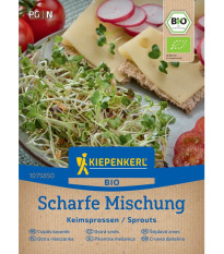 BIO Ostrá zmes - bio semená na klíčenie - 40 g